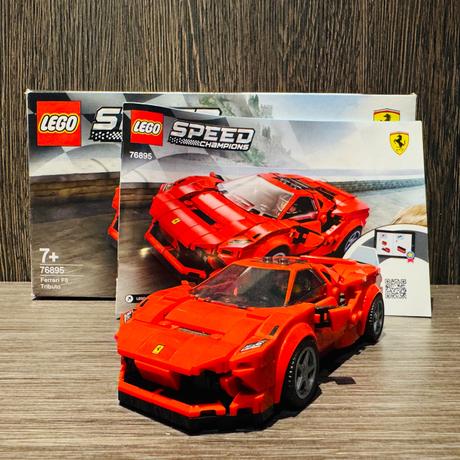 Lego speed champions 76895 ferrari f8 tributo, 