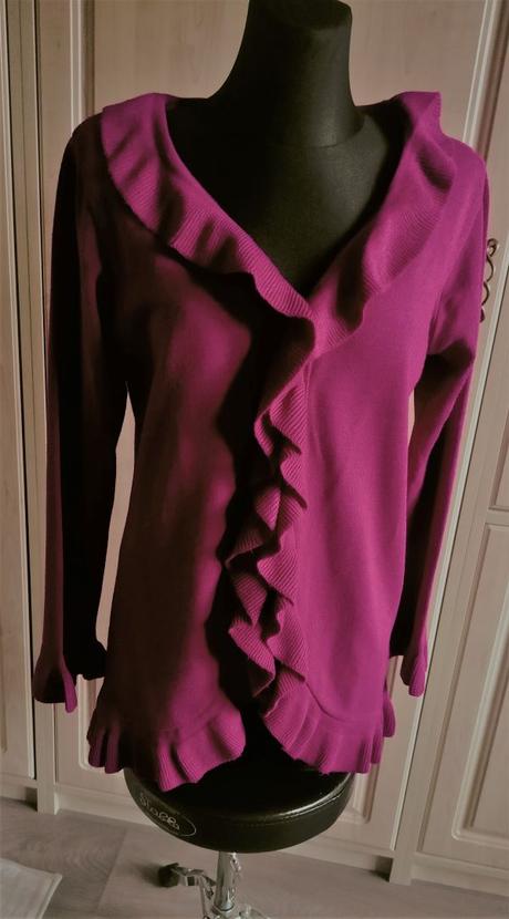 Romantický kardigán, l