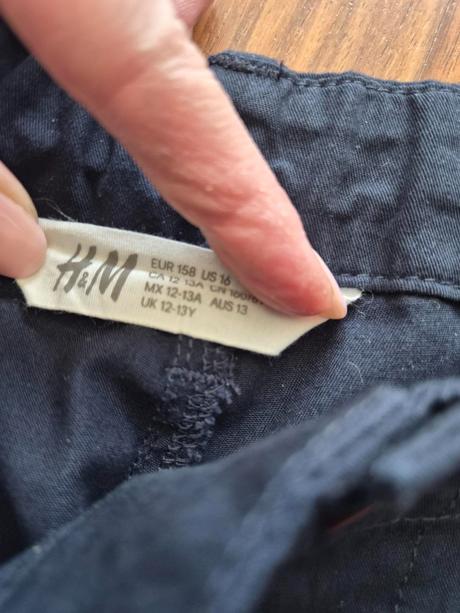 Kraťasy h&m top stav, h&m,158