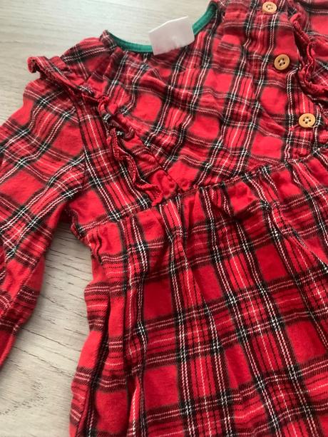 Vianočné šaty a nohavice, 80