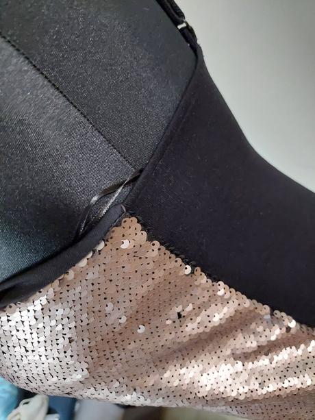 Lesklý top m/l, bonprix,l