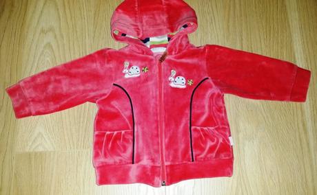 Mikina s tričkom, dievčenská, veľ.86, 86