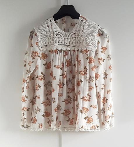 Zara kvetovaná blúzka, zara,s