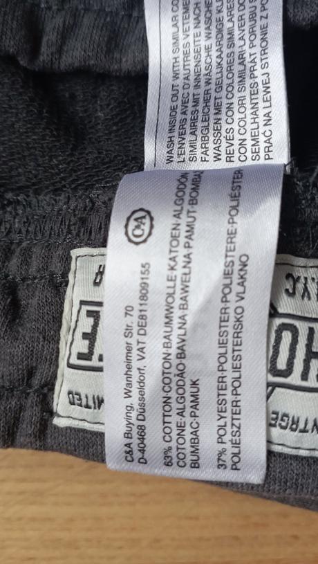 Chlapčenské kraťase, c&a,158