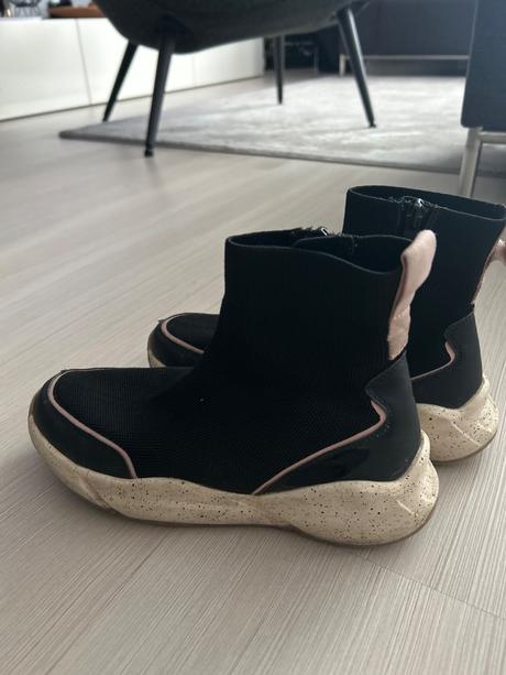 Ponožkové tenisky členkové, zara,37