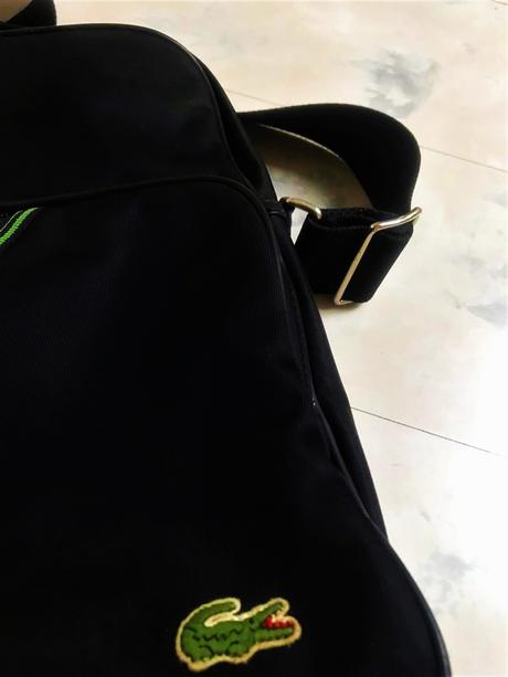 Veľká crossbody taška, lacoste