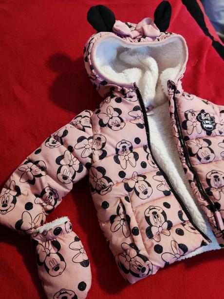 Zimná bunda minne, disney,74