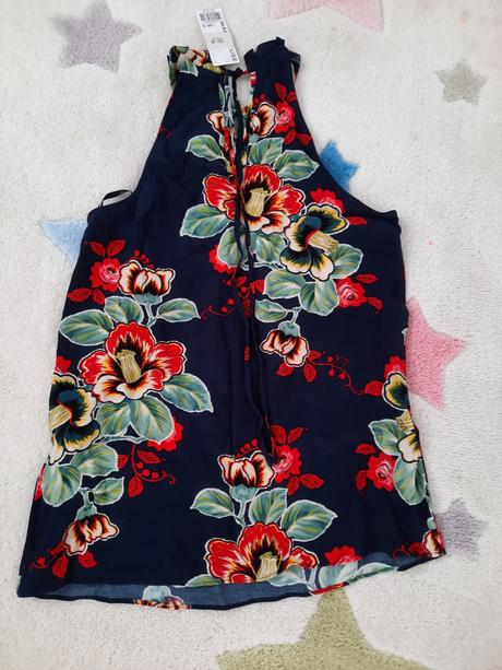 Blúzka bez rukávov s visačkou, warehouse,34