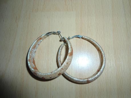 Kruhove oranzove nausnice, 