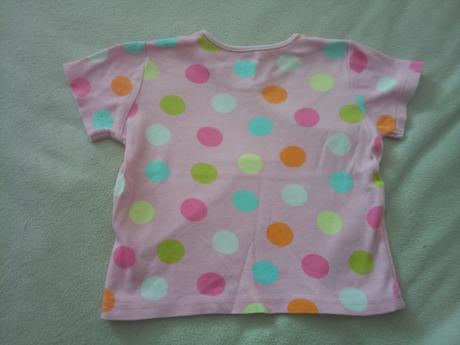 Rozkosne bodkovane tricko, nutmeg,86