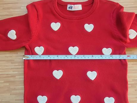 Srdieckovy svetrik, h&m,98