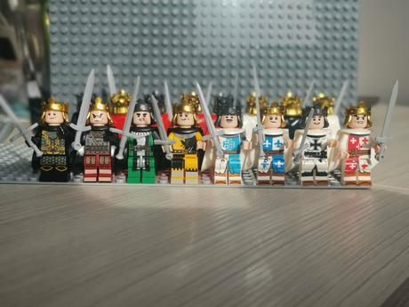 Postavičky  - rytieri a králi, 