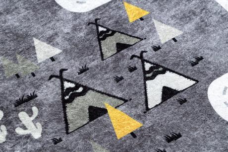 Prateľný  koberec junior 120x170, 