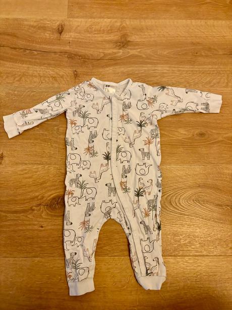 Overalove pyzamko, h&m,74