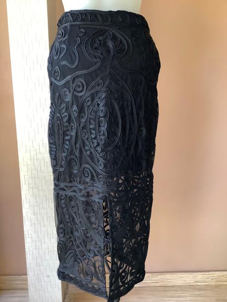 Krasna sukňa asos, s