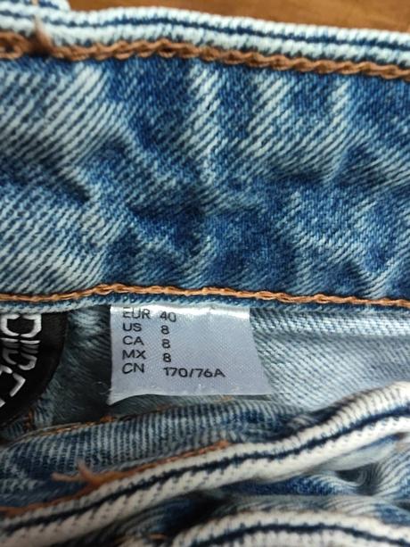 H&m moderné, štýlové, trendy dámske rifle, h&m,l