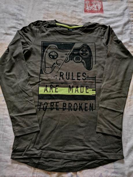 Chlapčenské tričko s dlhým rukávom 158-164 cn, chapter young,158