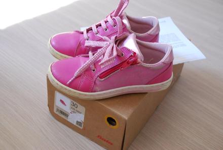 Topánočky s miernym trblietaním, baťa,30