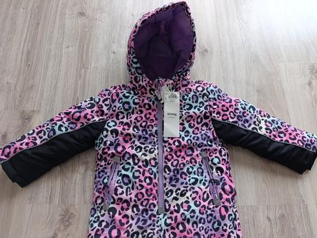 Dievčenský zimný overal/kombinéza - veľkosť 104, sinsay,104