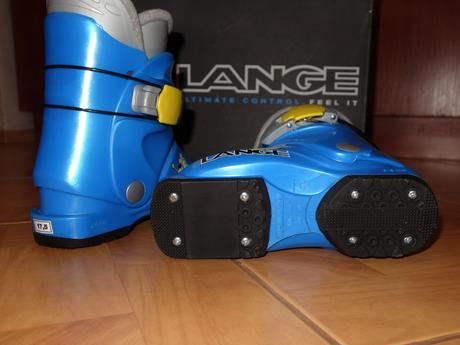 Detské lyžiarske topánky lange 17-17,5 cm (25-26), lange,25