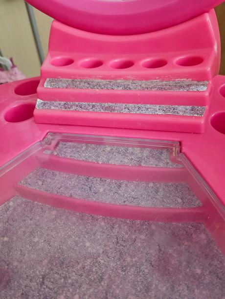 Kozmetický detský stolík barbie, 