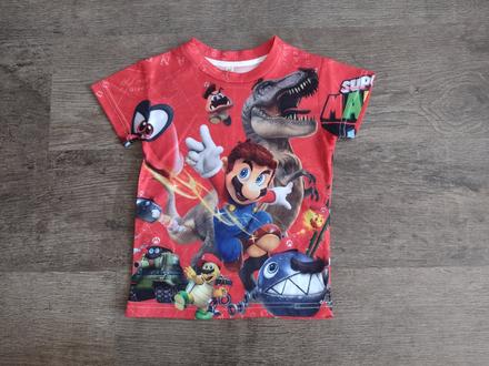 Tričko super mário, 92