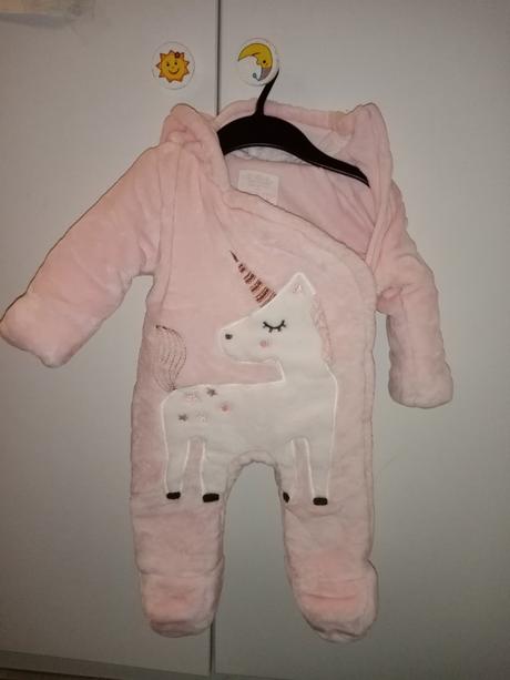 Zimný overal jednorožec, f&f,80