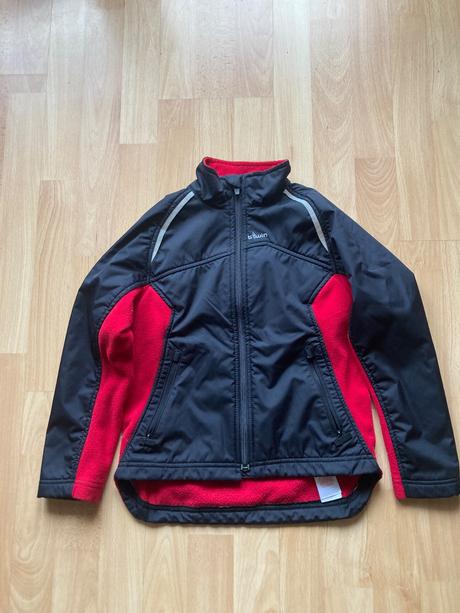 Flísovo-sofshelová bunda zn.btwin, 134