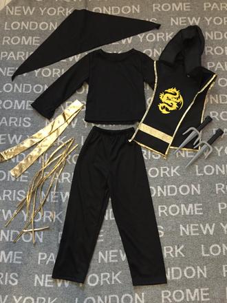 Chlpacensky kostym ninja  3-4 roky, 