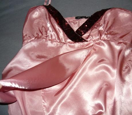 Sexi saténová (teho) košieľka, intimissimi,m