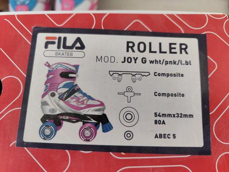 Kolieskové korčule 35-38 + chraniče, 35