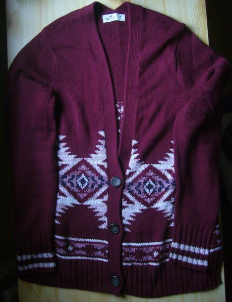 Vzorovaný sveter hollister, hollister,m