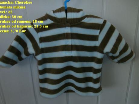 Mikina flisová, cherokee,62
