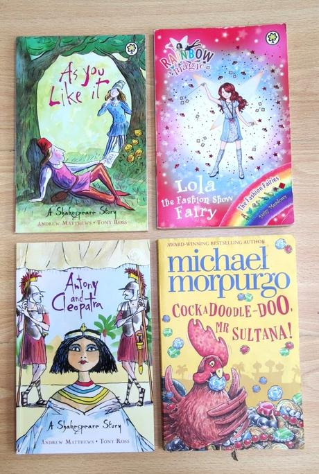 4x anglicke knizky, 