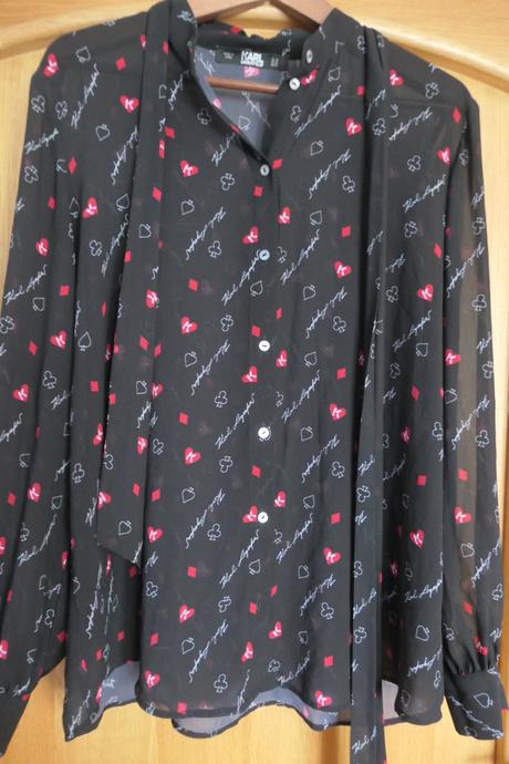 Karl lagerfeld original luxusna bluzka vel.42/l, l