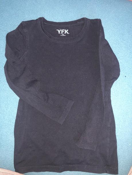 6ks tričká dlhy rukáv 128-134, 128