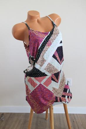 Viskózový farebný overal, m/l, m