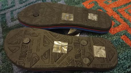 Nové značkové žabky quiksilver + ďalšie grátis, 36