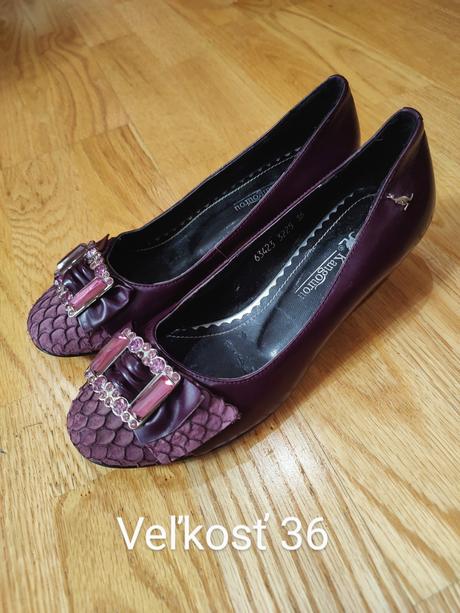 Lodičky pre slečnu, veľkosť 36, kangaroos,36