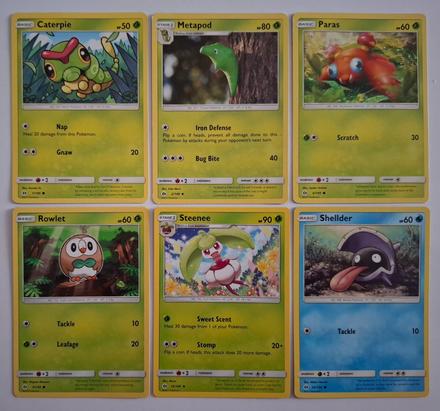 Pokémon karty "sun & moon",