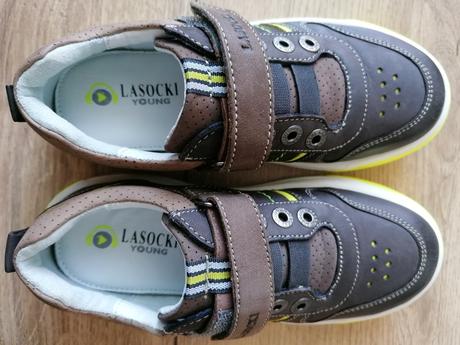 Chlapčenské kožené topánky, lasocki,31