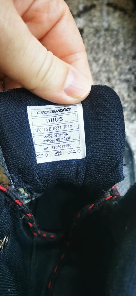 Turistické topánky, 31