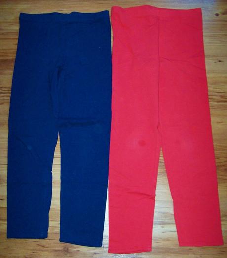 Bavlnené elastické legíny,2ks, 134