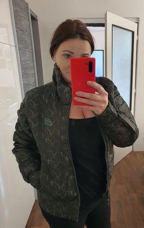 Bunda - obojstranná, nike,l