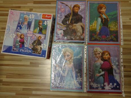 Puzzle frozen 4v1, 