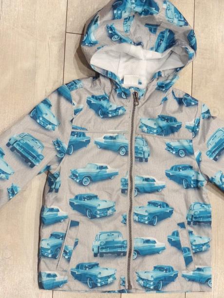 Športová vetrovka bunda autá, f&f,98