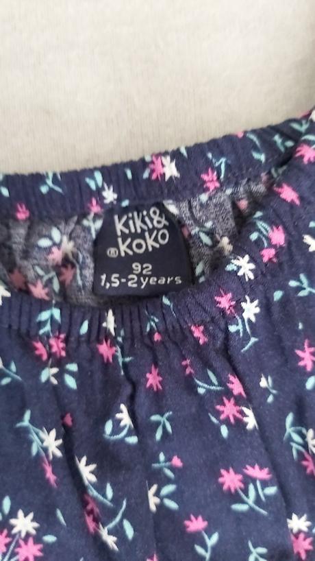 Letný overal tmavomodrý 92, kiki&koko,92