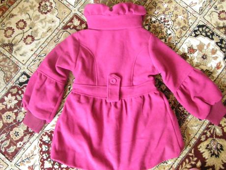 Flaušový kabátik, 128