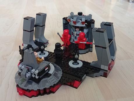 Lego star wars 75216 snokeova trónna sieň,