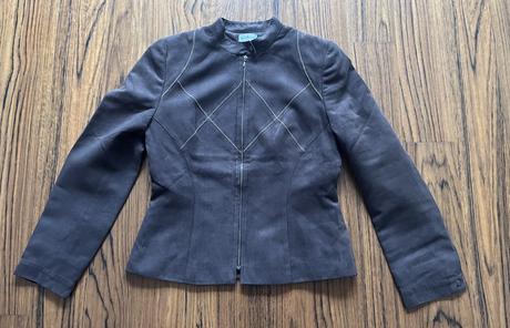 Hnedé sako veľ. 38, m